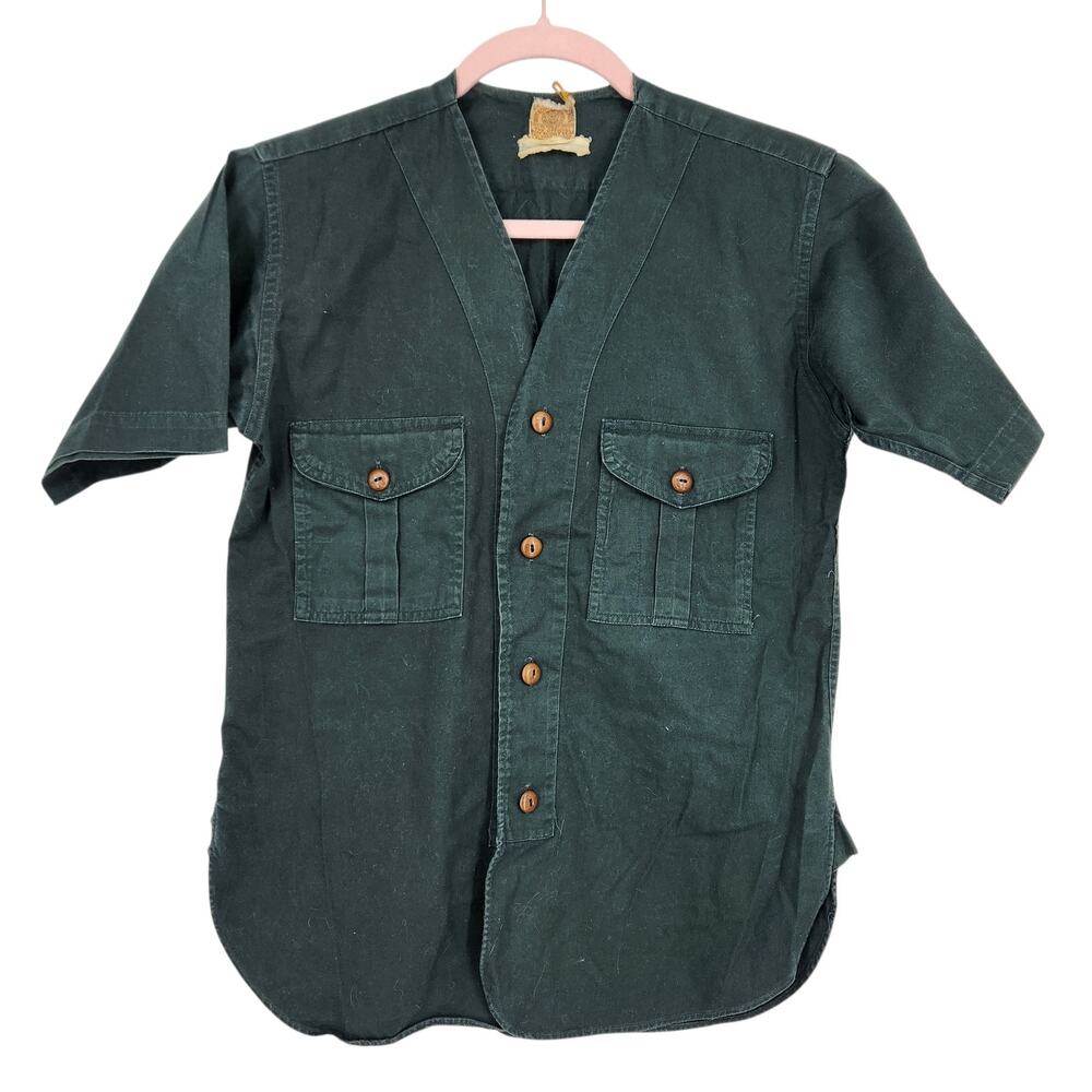 Boy Scouts of America 1950s Official Uniform Shirt – Vintage See Measurements